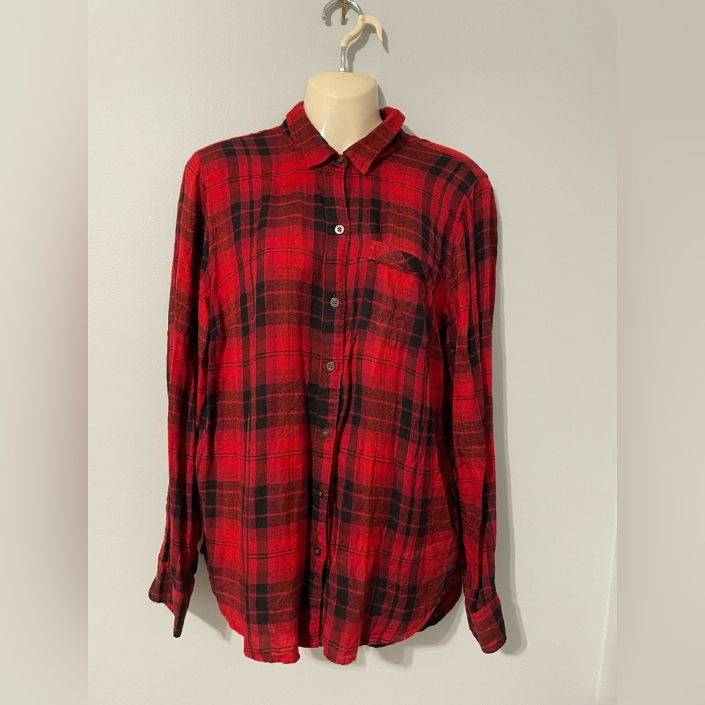 Lucky Brand Plaid Shirt - Picture 1 of 4